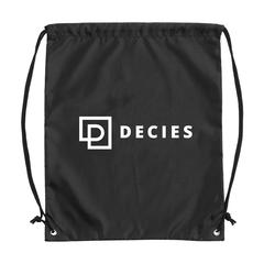 Vue PromoBag 210D sac à dos de couleur noir| Krokrodeal