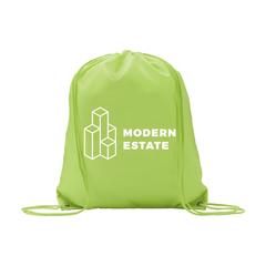 Vue PromoBag 210D sac à dos de couleur vert| Krokrodeal