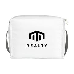 Vue FreshCooler RPET sac isotherme de couleur blanc| Krokrodeal