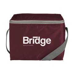 Vue FreshCooler RPET sac isotherme de couleur rouge| Krokrodeal