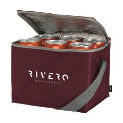 Vue FreshCooler RPET sac isotherme de couleur rouge| Krokrodeal