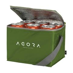 Vue FreshCooler RPET sac isotherme de couleur vert| Krokrodeal