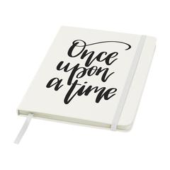 Vue BudgetNote A5 Lines carnet de couleur blanc| Krokrodeal