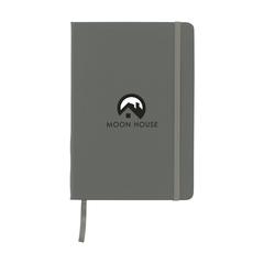 Vue BudgetNote A5 Lines carnet de couleur gris| Krokrodeal