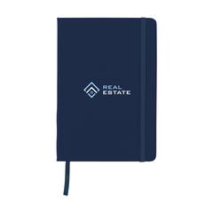 Vue BudgetNote A5 Lines carnet de couleur bleu| Krokrodeal