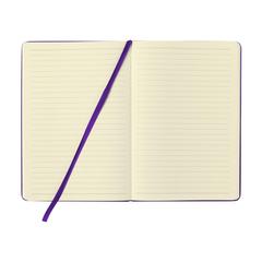 Vue BudgetNote A5 Lines carnet de couleur violet| Krokrodeal