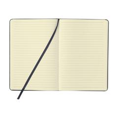 Vue BudgetNote A5 Lines carnet de couleur noir| Krokrodeal