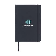 Vue BudgetNote A5 Lines carnet de couleur noir| Krokrodeal