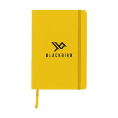 Vue BudgetNote A5 Blanc carnet de couleur jaune| Krokrodeal