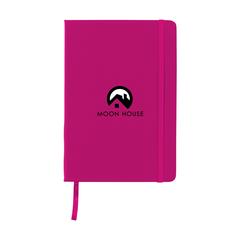 Vue BudgetNote A5 Blanc carnet de couleur rose| Krokrodeal