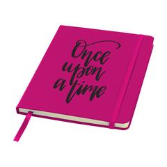 Vue BudgetNote A5 Blanc carnet de couleur rose| Krokrodeal
