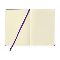 Vue BudgetNote A5 Blanc carnet de couleur violet| Krokrodeal