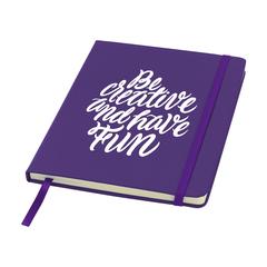 Vue BudgetNote A5 Blanc carnet de couleur violet| Krokrodeal
