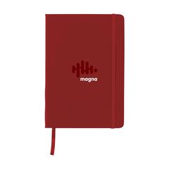 Vue BudgetNote A5 Blanc carnet de couleur rouge| Krokrodeal