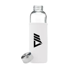 Vue Senga Glass 500 ml bouteille de couleur blanc| Krokrodeal
