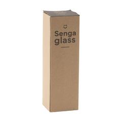 Vue Senga Glass 500 ml bouteille de couleur blanc| Krokrodeal