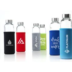 Vue Senga Glass 500 ml bouteille de couleur bleu| Krokrodeal