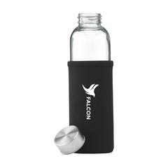 Vue Senga Glass 500 ml bouteille de couleur noir| Krokrodeal