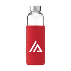 Vue Senga Glass 500 ml bouteille de couleur rouge| Krokrodeal