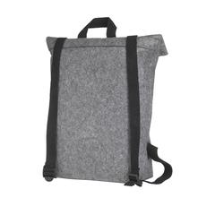 Vue Nolan Felt RPET sac à dos de couleur gris| Krokrodeal