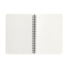 Vue Coffee Notebook Wire-O A5 bloc-notes de couleur marron| Krokrodeal