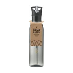 Vue Sava GRS RPET Bottle 720 ml bouteille de couleur noir| Krokrodeal
