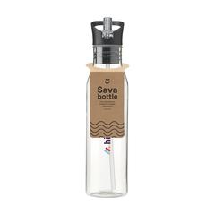 Vue Sava GRS RPET Bottle 720 ml bouteille de couleur translucide| Krokrodeal