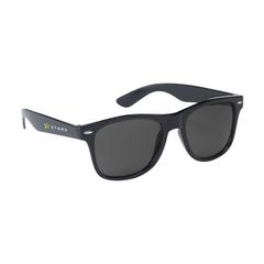 Vue Malibu RPET lunettes de soleil de couleur noir| Krokrodeal