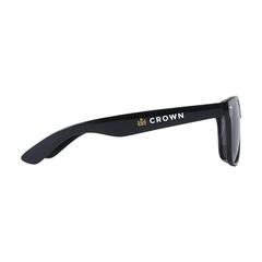 Vue Malibu RPET lunettes de soleil de couleur noir| Krokrodeal