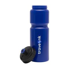 Vue Sugarcane Bio Bidon 750 ml bouteille de couleur bleu| Krokrodeal