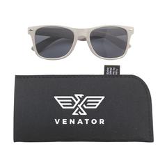 Vue Feltro RPET Pouch étui à lunettes de couleur noir| Krokrodeal
