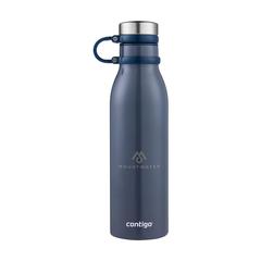 Vue Contigo® Matterhorn Metallic 590 ml bouteille de couleur bleu| Krokrodeal