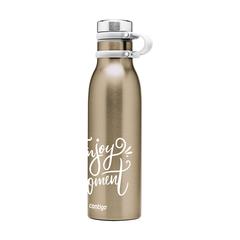 Vue Contigo® Matterhorn Metallic 590 ml bouteille de couleur jaune| Krokrodeal