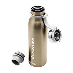 Vue Contigo® Matterhorn Metallic 590 ml bouteille de couleur jaune| Krokrodeal