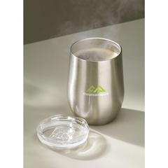 Vue Huevo RCS Recycled Steel Cup 350 ml gobelet thermos de couleur gris| Krokrodeal