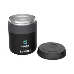 Vue Kambukka® Bora 600 ml contenant de nourriture de couleur noir| Krokrodeal