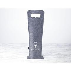 Vue Wine Bag-to-Give RPET sac à vin de couleur gris| Krokrodeal
