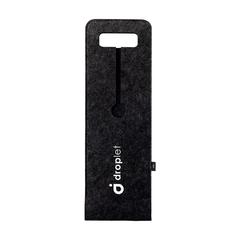 Vue Wine Bag-to-Give RPET sac à vin de couleur noir| Krokrodeal