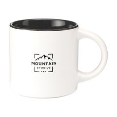 Vue Coppa Mug 330 ml de couleur noir| Krokrodeal