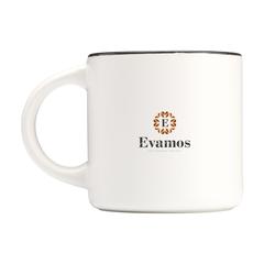Vue Coppa Mug 330 ml de couleur noir| Krokrodeal