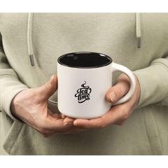 Vue Coppa Mug 330 ml de couleur noir| Krokrodeal