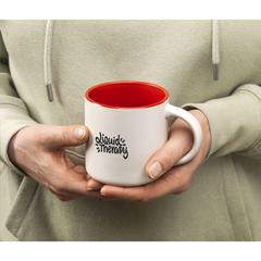 Vue Coppa Mug 330 ml de couleur rouge| Krokrodeal