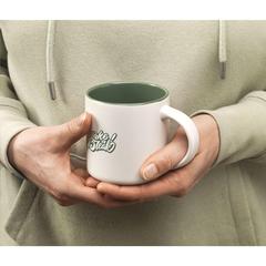 Vue Coppa Mug 330 ml de couleur vert| Krokrodeal