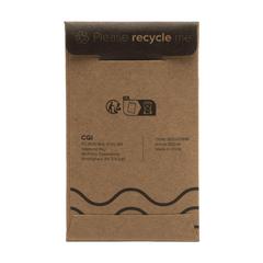 Vue Bamboo Key Circle porte-clés de couleur marron| Krokrodeal