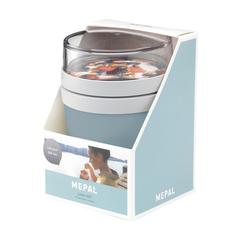 Vue Mepal Lunchpot Ellipse contenant de nourriture de couleur vert| Krokrodeal