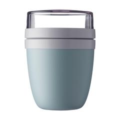 Vue Mepal Lunchpot Ellipse contenant de nourriture de couleur vert| Krokrodeal
