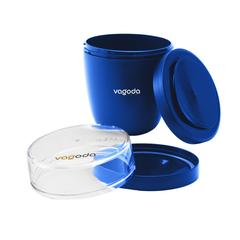 Vue Mepal Lunchpot Ellipse contenant de nourriture de couleur bleu| Krokrodeal