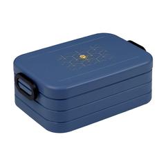 Vue Mepal Lunchbox Take a Break midi 900 ml de couleur bleu| Krokrodeal