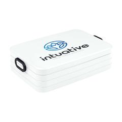 Vue Mepal Lunchbox Take a Break large 1,5 L de couleur blanc| Krokrodeal