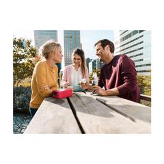 Vue Mepal Lunchbox Take a Break large 1,5 L de couleur vert| Krokrodeal